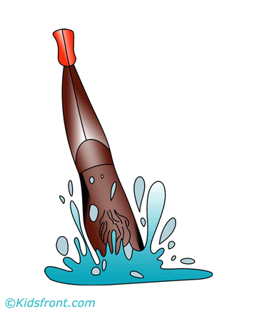 Dangerous Diving Attempt Coloring Pages